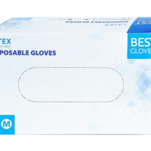 Latex Powder Free Disposable Best Gloves size M